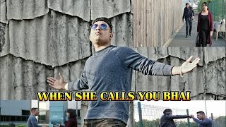 মেয়েরা যখন ভাই ডাকে | Bangla funny video | Arifur Rahman | New funny video 2017