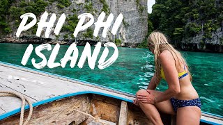 Making new friends at Phi Phi Island- Phuket's most sought after tourist destination.