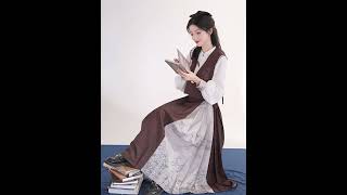 Chinese Street Fashion Hanfu Tang Style Dress Video