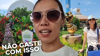 VLOG NO EPCOT PT.2 | O QUE COMEMOS NO FLOWER AND GARDEN | KUNIS POR AÍ