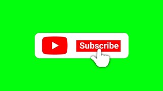 Green Screen Subscribe Button ||For YouTube Channel Video.