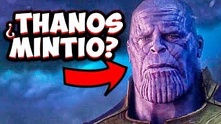 Thanos le Mintio a Gamora en Avengers Infinitywar!?