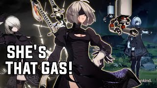 2B REALLY FUN ! Granblue Fantasy Versus Rising Online Matches