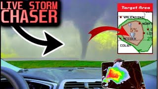 LIVE Storm Chaser: Tracking Rare October Tornado Threat in Nebraska