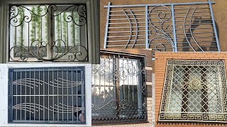 stainless steel or metal iron window grill design ideas for welders