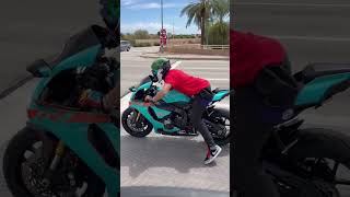 I think he heard me 😂 Dank Wheelie #short #viral #video