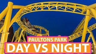 Paultons Park DAY vs NIGHT 2021 | Cinematics