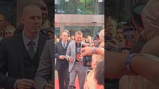 Matt Damon arrives on the #TIFF2024 #redcarpet #mattdamon #unstoppablepremiere