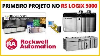 CRIANDO O PRIMEIRO PROJETO PARA UM CLP ROCKWELL USANDO RS LOGIX 5000, RS LINX E RS EMULATE 5000 #105