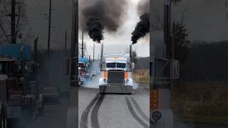 INSANE PETERBILT BURNOUT