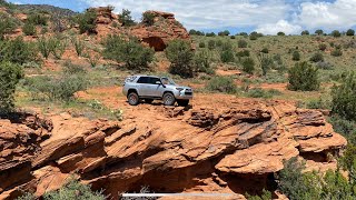 4wd Action @ Red Rock Powerline Trail "4Runner TRD off-Road