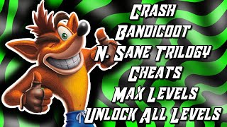 Crash Bandicoot N. Sane Trilogy Cheats- Max Levels And Unlock All Levels - Ps4SaveWizard