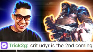 Trick2g Endorsed My Udyr Build!? - 1 Shot AD Udyr Support