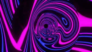 Abstract Background Video 4k VJ LOOP NEON Tunnel Wave Metallic Pink Purple Compilation Screensaver