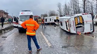 Bartın’da feci kaza, 1 ölü 27 yaralı