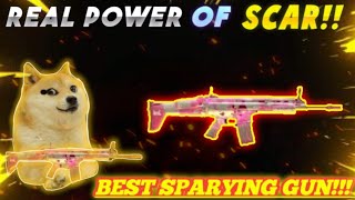 Full map played with scar gun!!|| best spraying gun scar #scar #freefire  #funnyvideo  #comedyvideo