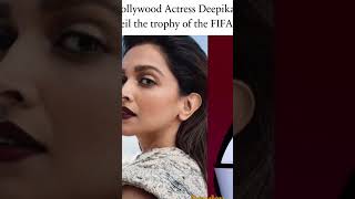 DEEPIKA TO UNVEIL THE FIFAWORLD CUP TROPHY IN QATAR#deepikapadukone#fifaworldcup2022#shorts#viral