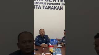 Rapat Koordinasi Bersama Bawaslu Kota Tarakan