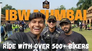 India Bike Week Mumbai 2024 😍  || With IBW and Gulf Syntrac 150+ Km Ride 😌 || Vlog 152