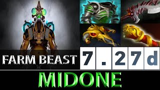 MidOne [Alchemist] Super Farm Beast 1115 GPM ► Dota 2 7.27d