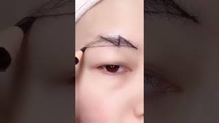 Best Eyebrows Tutorial | Makeup Hacks To Try #makeup #eyemakeup #shorts