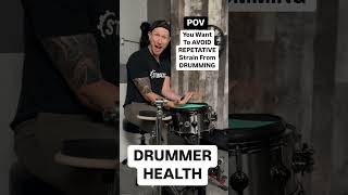 Avoid Repetitive Strain From Drumming #drumlesson #drummer #rsi