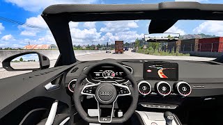 Audi TTS Roadster 2023 | Euro Truck Simulator 2 | Game Play