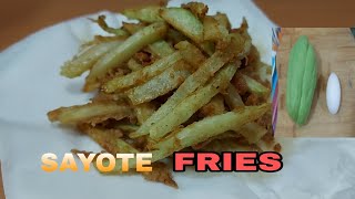 SAYOTE FRIES | Che Lagang