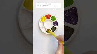 Color Mixing Tutorial 💛🧡💚💜 #colors #short #shorts #viral