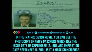 The Matrix 1999 Passport Fact