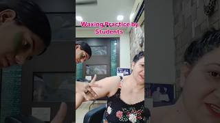 Waxing Practice by Students ✅ l New Batch Started From 12 th November l Join Now