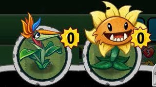 PvZ Heroes - Unknown Cards: Primal Sunflower, Bird of Paradise