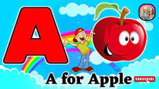 A For Apple B For Ball | Abcd Song | Hindi Rhymes And Kids Songs @Cartoon_Kingdom1313