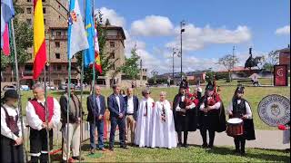 Inauguración del Certamen Celtibérico de Bandas de Gaitas en Ponferrada