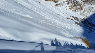 Snowpack Observation - Primrose Cirque on Mt. Timpanogos - November 28, 2023