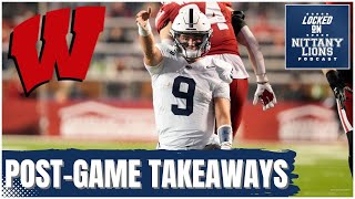 LIVE: Drew Allar HURT, Beau Pribula saves the day! Penn State vs. Wisconsin post-game takeaways