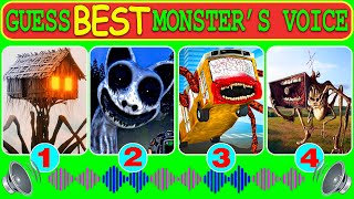 Guess Monster Voice Spider House Head, Zoonomaly, Bus Eater, Megahorn Coffin Dance