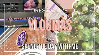 Vlogmas Day 2 | Entrepreneur Edition | Spend The Day With Me | Dress Olive Beauty