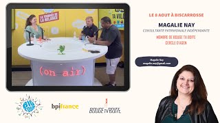 Interview de Magalie Nay "Vive ta Ville" à BISCARROSSE #BIGTOUR2021