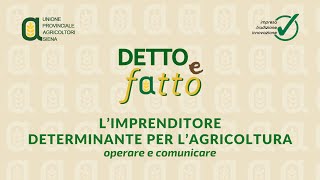 L'AGRICOLTORE CUSTODE DELL'AMBIENTE E DEL TERRITORIO