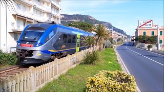 Treni in Riviera Ligure di Ponente : MARZO 2021