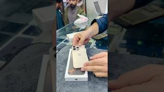 Unboxing iPhone 16 Pro 256GB Desert Titanium #iphone #16pro #tech #trending #shorts