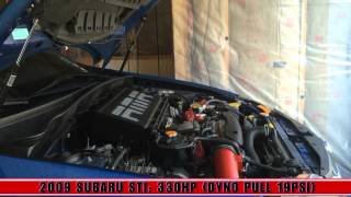 AMR Performance: Dyno Tuning - 2009 Subaru STi Stage 2 (330hp)