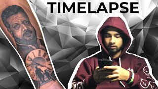 PORTRAIT TATTOO TIMELAPSE - ABHIINKZONE TATTOOS