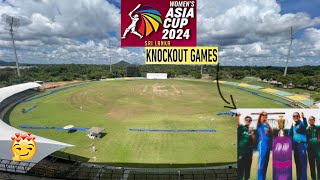 Women's Asia cup 2024 semifinals round | Asia cup t20 updates ||Cricket World