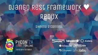 Django Rest Framework + Redux