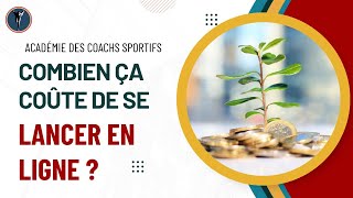 Combien cela coûte-t-il de lancer du coaching sportif en ligne ?