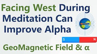 Facing West During Meditation Can Improve Alpha. GeoMagnetic Field and Alpha Brain Waves.