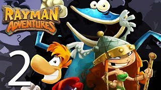 Rayman Adventure - Run, explore and collect! - World 2  -  Gameplay