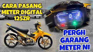 #826 YAMAHA 125ZR SMOKEY PASANG METER DIGITAL! | TUTORIAL PEMASANGAN!